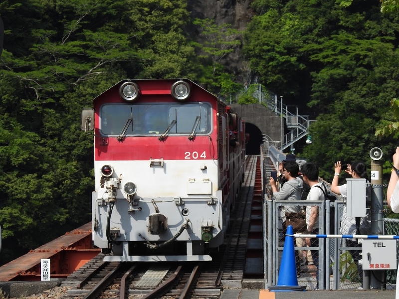 大井川鉄道井川線の列車
